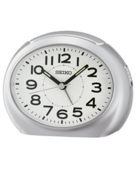 Reloj Seiko Clocks Despertador QHE193S Plateado