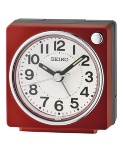 Seiko Clocks Budzik QHE196R Czerwony