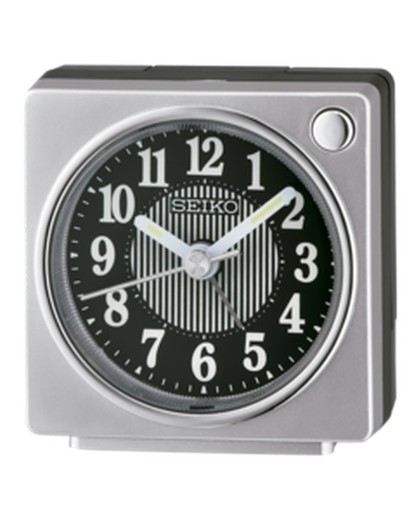 Reloj Seiko Clocks Despertador QHE197S Gris