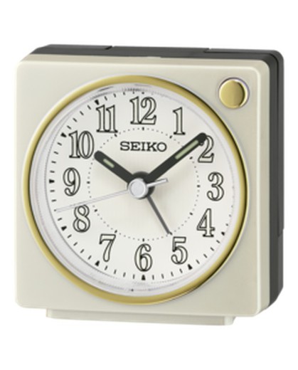 Seiko Clocks Wecker QHE197W Weiß