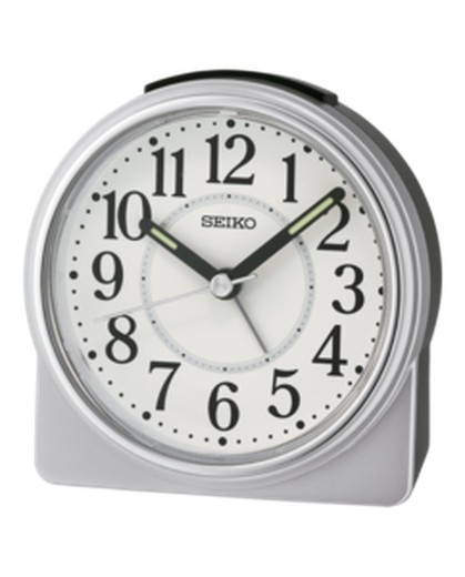 Seiko Clocks Wecker QHE198S Grau