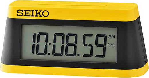 Seiko Clocks Budzik QHL091Y Żółty