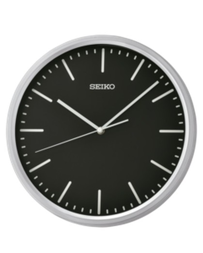 Seiko Clocks Wall Clock QHA009S Silver