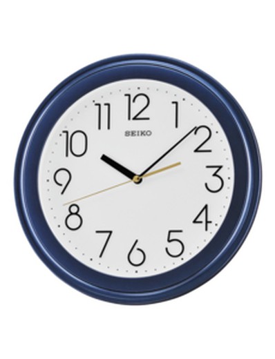 Seiko Clocks Wanduhr QXA577L Blau