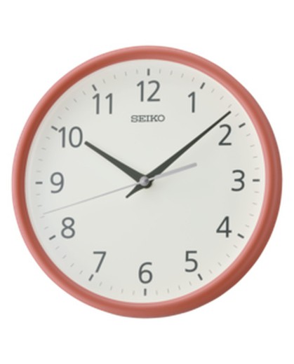 Seiko Clocks Zegar ścienny QXA804E Pomarańczowy