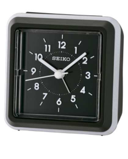 Seiko Clocks QHE182K Black Alarm Clock