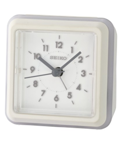 Reloj Seiko Clocks QHE182W Despertador Blanco
