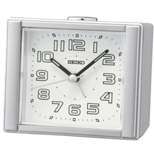 Reloj Seiko Clocks QHE189S Despertador Blanco