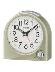 Reloj Seiko Clocks QHE204G Despertador Dorado