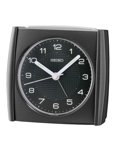 Rellotge Seiko Clocks QHE205J Despertador Negre