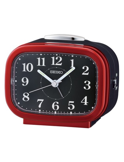 Reloj Seiko Clocks QHK060Q Despertador Rojo