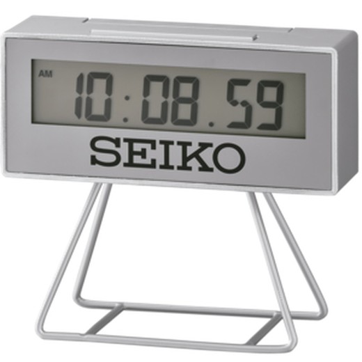 Seiko Clocks QHL087S Réveil Argent