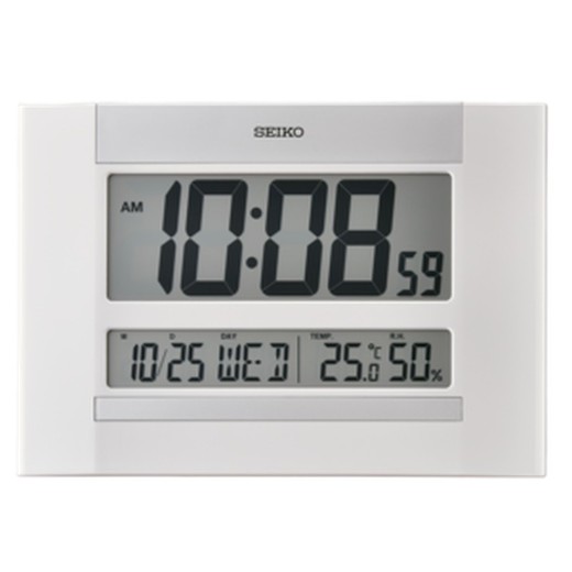 Reloj Seiko Clocks QHL088W Despertador Blanco