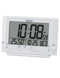 Rellotge Seiko Clocks QHL095W Despertador Blanc