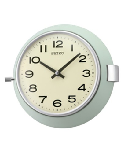 Seiko Clocks QXA761M Zielony zegar ścienny