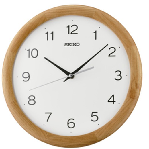 Seiko Clocks QXA781B Brązowy zegar ścienny