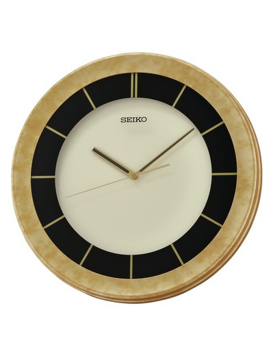 Reloj Seiko Clocks QXA817G Pared  Dorado