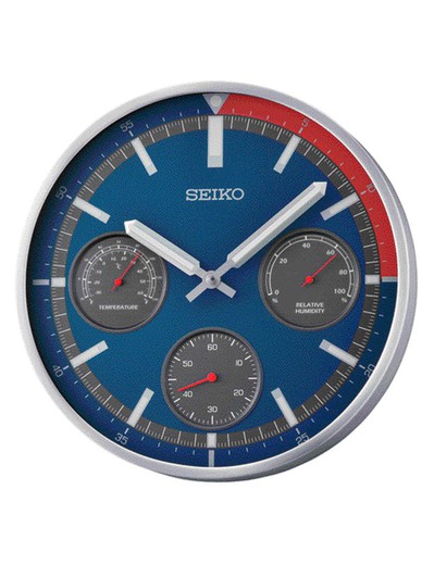 Reloj Seiko Clocks QXA822S Pared Azul