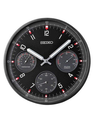 Reloj Seiko Clocks QXA823K Pared Negro