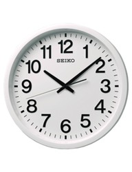 Seiko Clocks QXZ002W Space Link Weiße Uhr