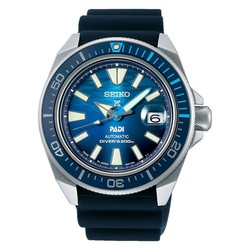 Relógio automático masculino Seiko SRPJ931 Sport Blue PADI