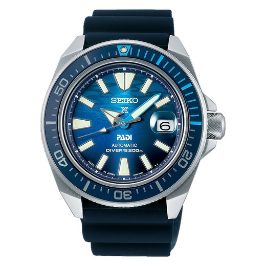 Seiko Men's Automatic Watch SRPJ931 Sport Blue PADI