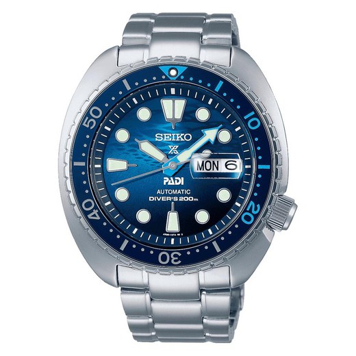 Seiko Men's Automatic Watch SRPK01K1 Steel Tortoise PADI