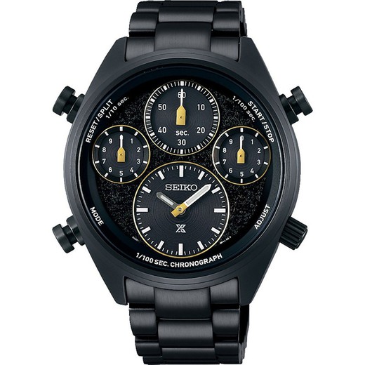 Ανδρικό ρολόι Seiko SFJ007P1 Prospex Speedtimer Limited Edition Chrono Solar Black