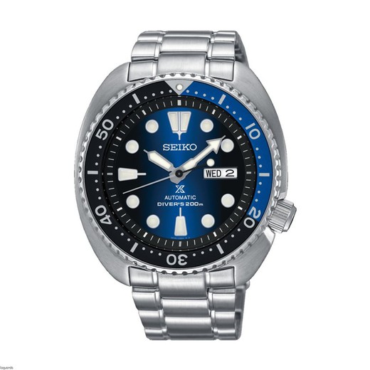 Reloj Seiko Hombre SRPC25K1 Prospex Diver's Automático Tortuga Azul