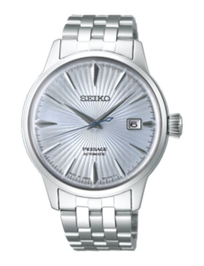 Seiko Men's Watch SRPE19J1 Presage Cocktail Automatic 4R35 Blue