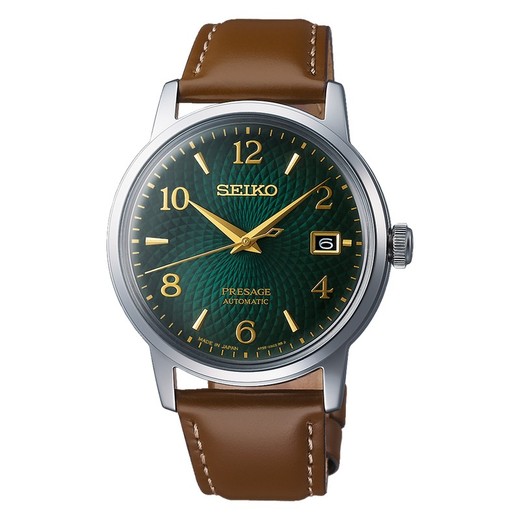 Reloj Seiko Hombre SRPE45J1 Piel Marrón Presage