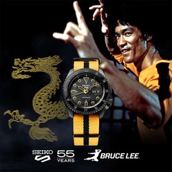 Seiko Herrenuhr SRPK39K1 Bruce Lee Limited Edition 5 Sports