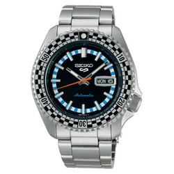 Relógio masculino Seiko SRPK67K1 Rally Diver edição limitada em aço