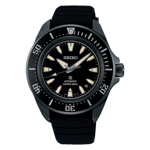 Rellotge Seiko Home SRPL15K1 Prospex Diver's Samurai Sport Negre