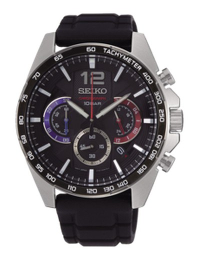 Rellotge Seiko Home SSB347P1 Neo Sport Quars Crono Bisel Negre