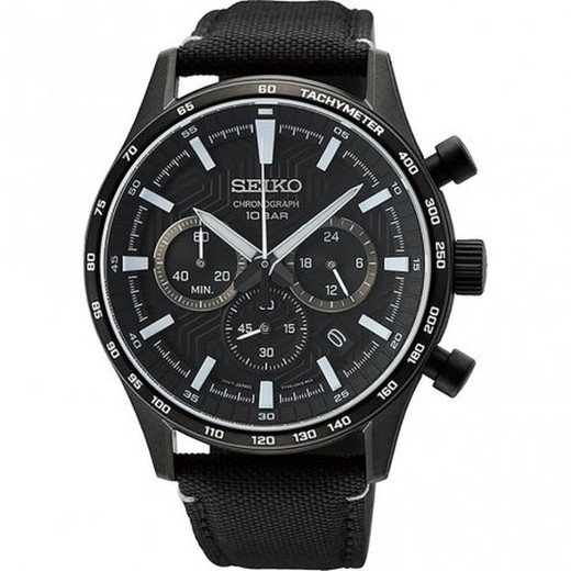 Montre Seiko Homme SSB417P1 Neo Sports Nylon Noir