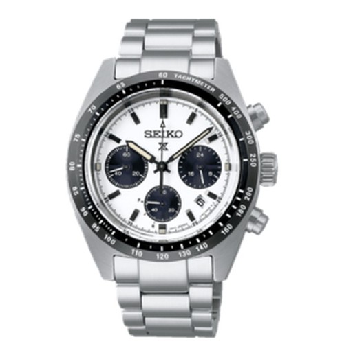 Ανδρικό ρολόι Seiko SSC813P1 Prospex Speedtimer Chrono Solar White