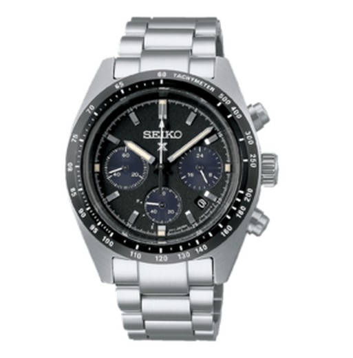 Montre Seiko Homme SSC819P1 Prospex Speedtimer Chrono Solaire Noir