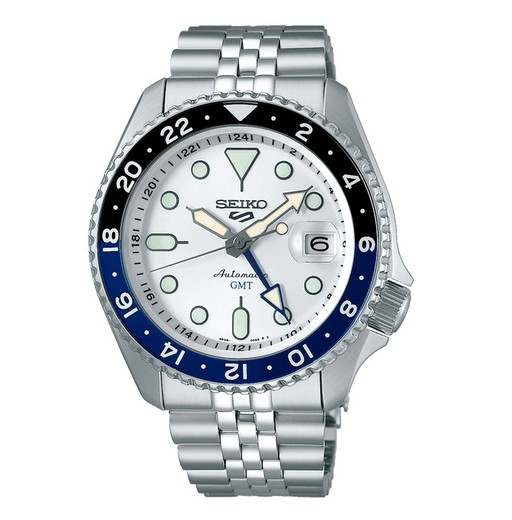 Reloj Seiko Hombre SSK033K1 5 Sport SKX GMT Acero