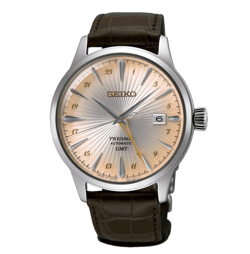 Rellotge Seiko Home SSK041J1 Presage Pell Marró