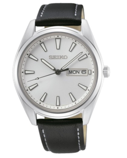 Reloj Seiko Hombre SUR447P1 Neo Classic Doble Calendario Acero
