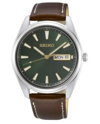 Reloj Seiko Hombre SUR449P1 Neo Classic Doble Calendario Esf Verde