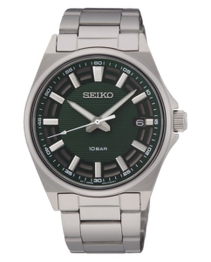 Seiko Men's Watch SUR503P1 Neo Sports Quartz 3 needles