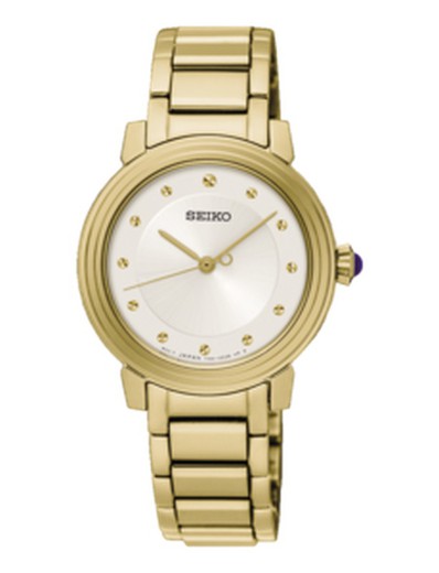 Orologio da donna Seiko SRZ482P1 da donna al quarzo IP oro