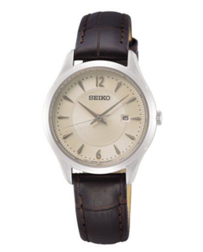 Seiko dames SUR427P1 Neo klassiek quartz horloge