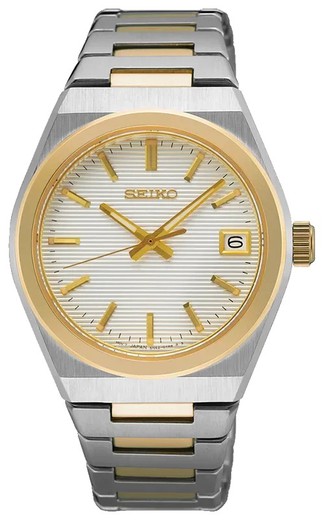 Reloj Seiko Mujer SUR578P1 Acero Bicolor Dorado