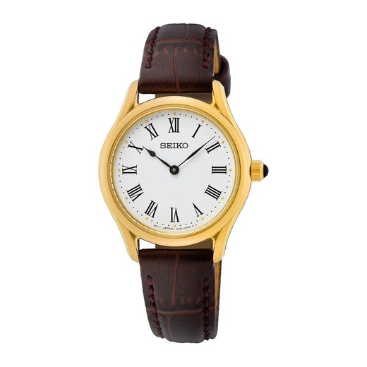 Reloj Seiko Mujer SWR072P1 Piel Marrón