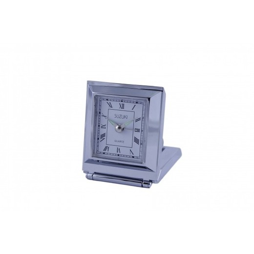 Reloj Suzuki Despertador 5597-R Plateado Plegable