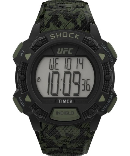 Reloj Timex UFC Hombre TW4B27500 Sport Verde Militar