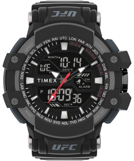 Reloj Timex UFC Hombre TW5M51800 Sport Negro